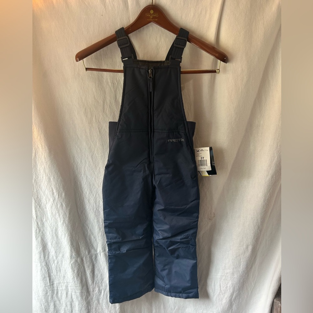 NWT 5T Blue Arctix Kids Snow Bib Ski Overalls Blue Night Size 5T New With Tags